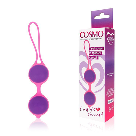Vaginalne kuglice, D 34 mm, težina 66 g, boja roze art. CSM-23077